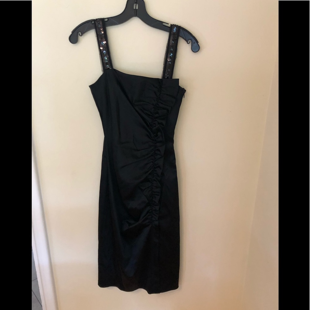 Alberta Ferretti couture little black dress size 4